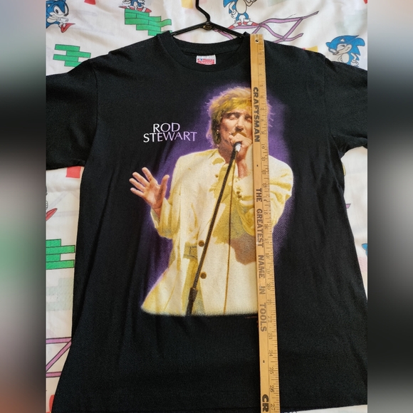 1993 rod Stewart vintage t-shirt size large - Picture 6 of 7